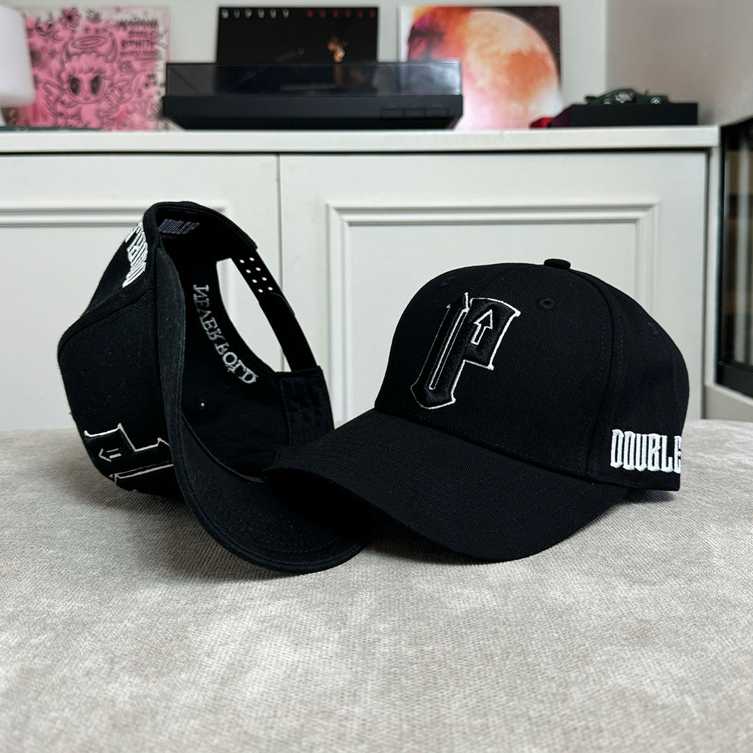 Double Up Cap - Black