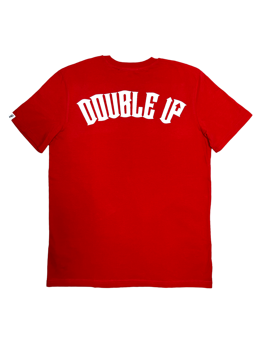 Double Up Arched T-Shirt - Red/White