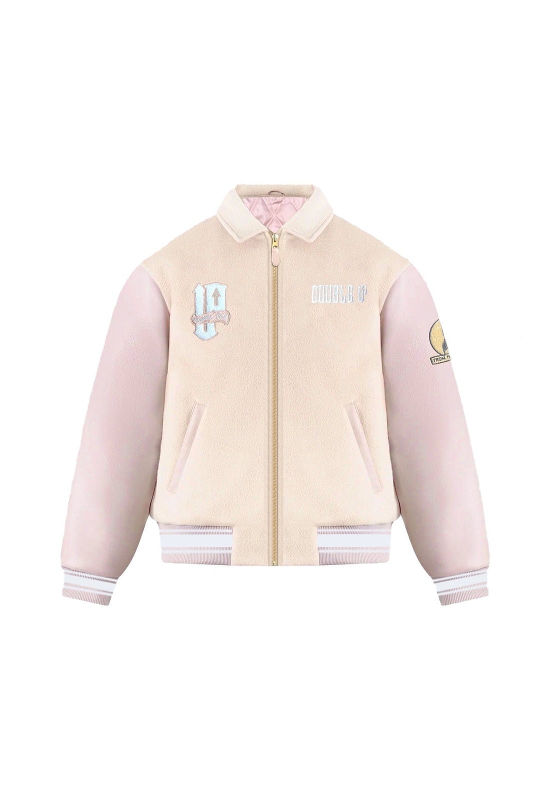 Double Up Pastel Varsity Jacket