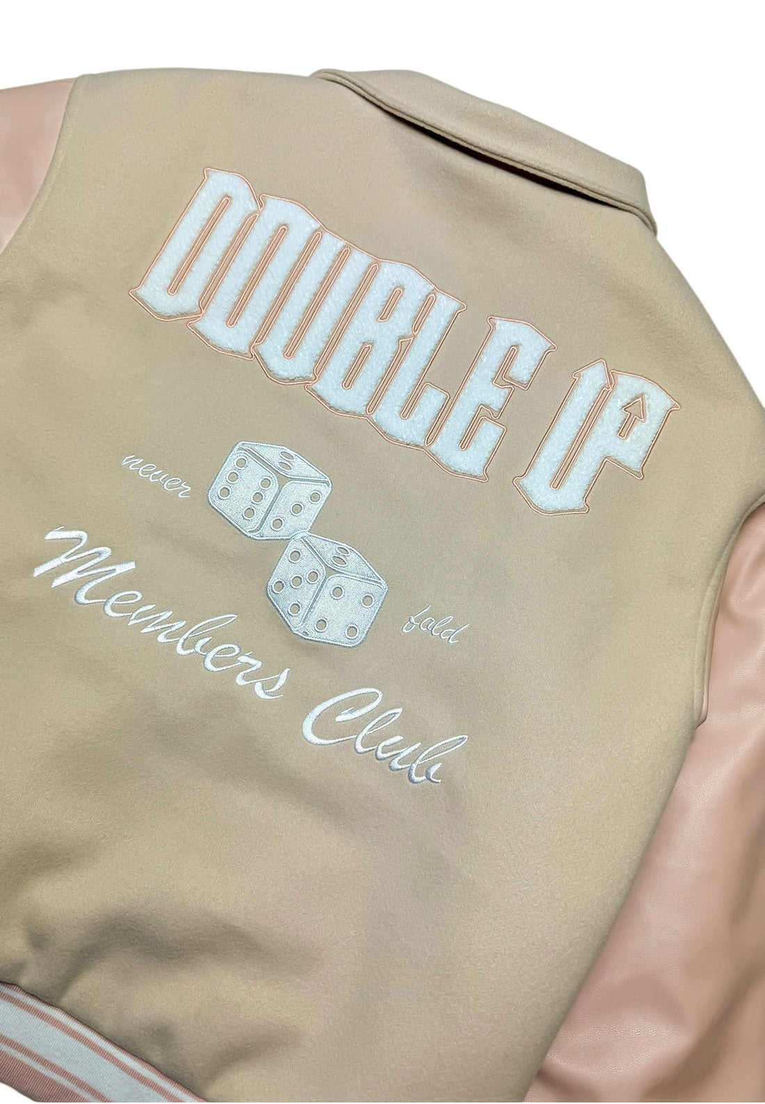 Double Up Pastel Varsity Jacket