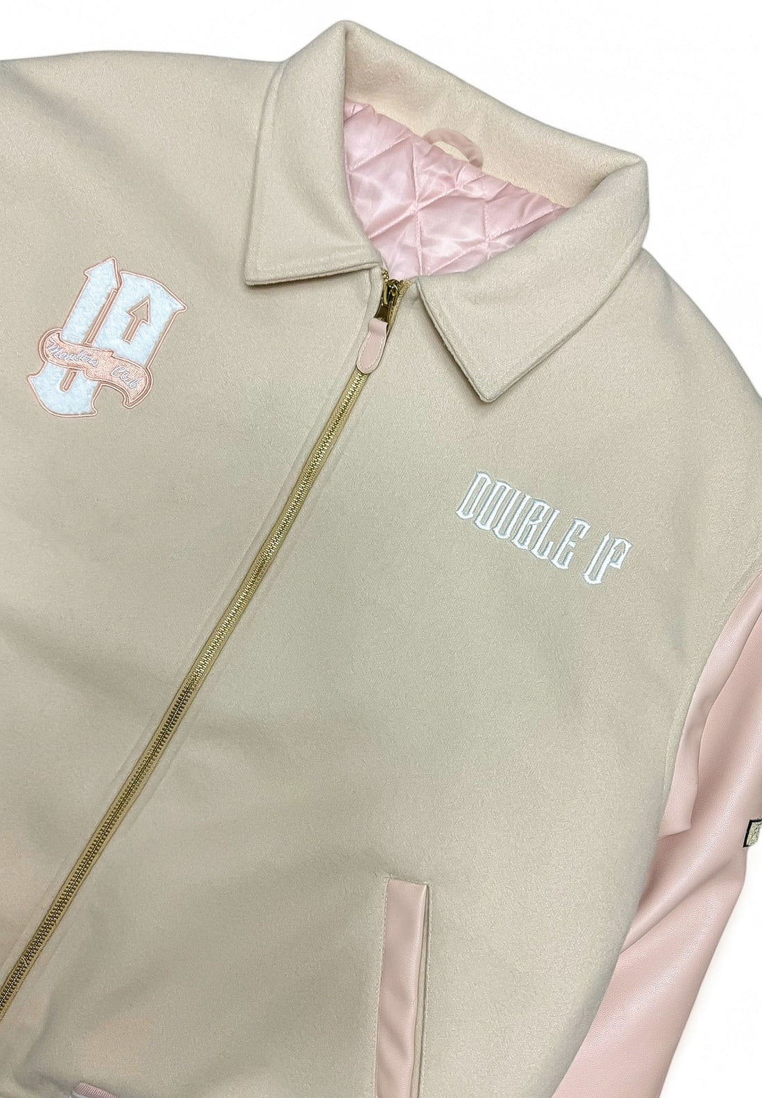 Double Up Pastel Varsity Jacket