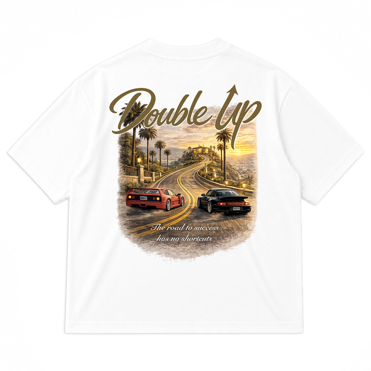 c×m Tシャツ double up type A/ Lサイズ Double Up Cap - Black Premium Streetwear Cap