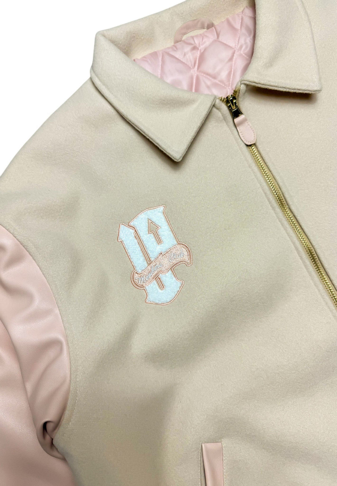 Double Up Pastel Varsity Jacket