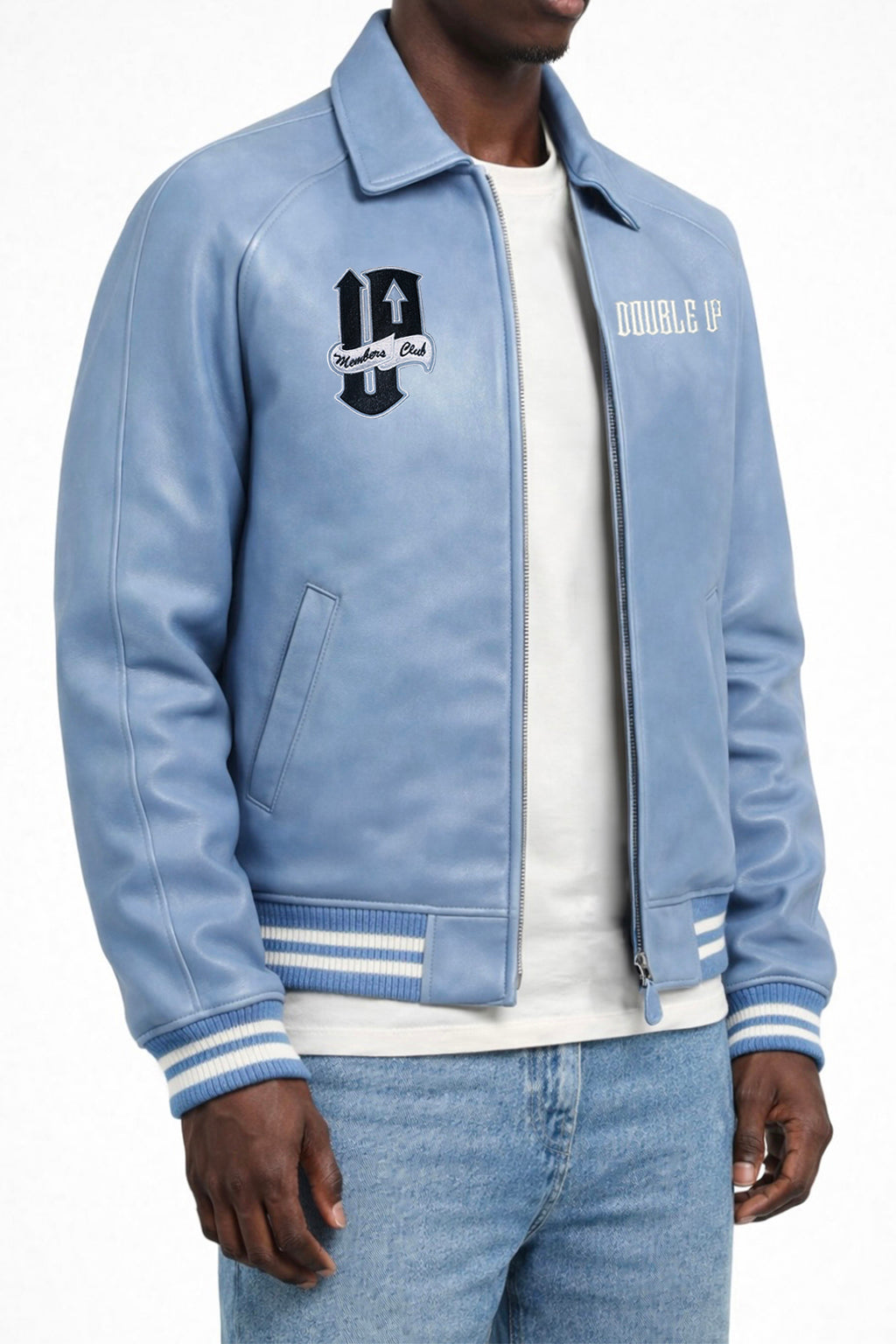 Double Up Jacket - Cloud Blue