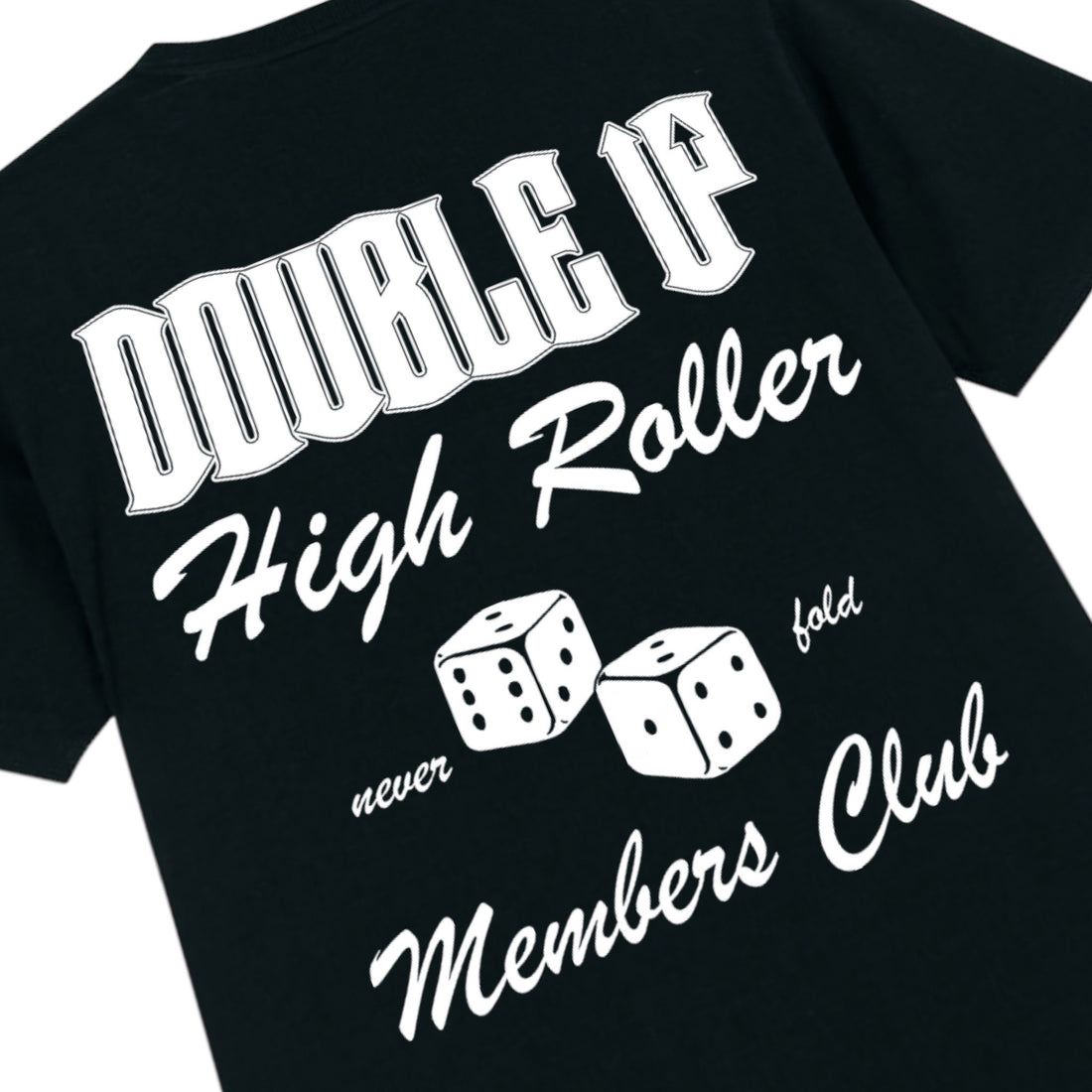 High Roller Members Club T-Shirt - Black