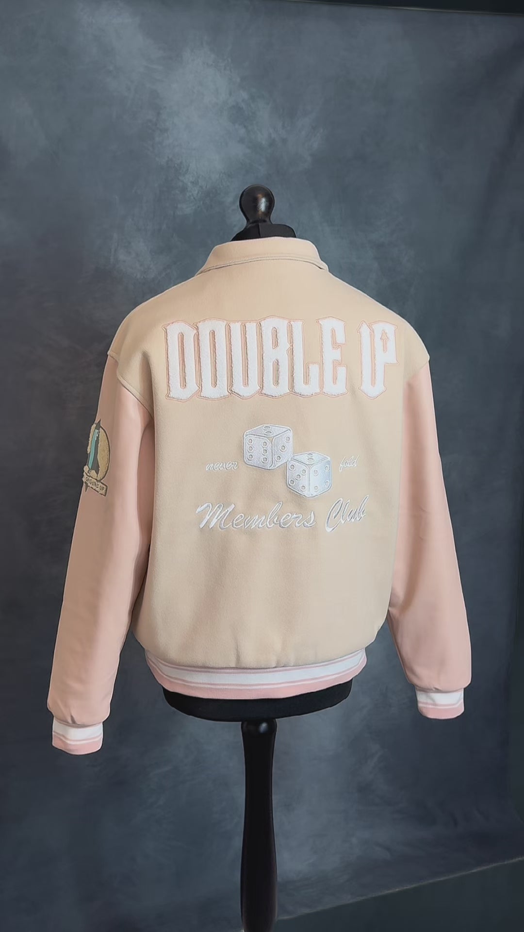 Sign Up - Pastel High Roller Varsity Jacket – Wool Blend