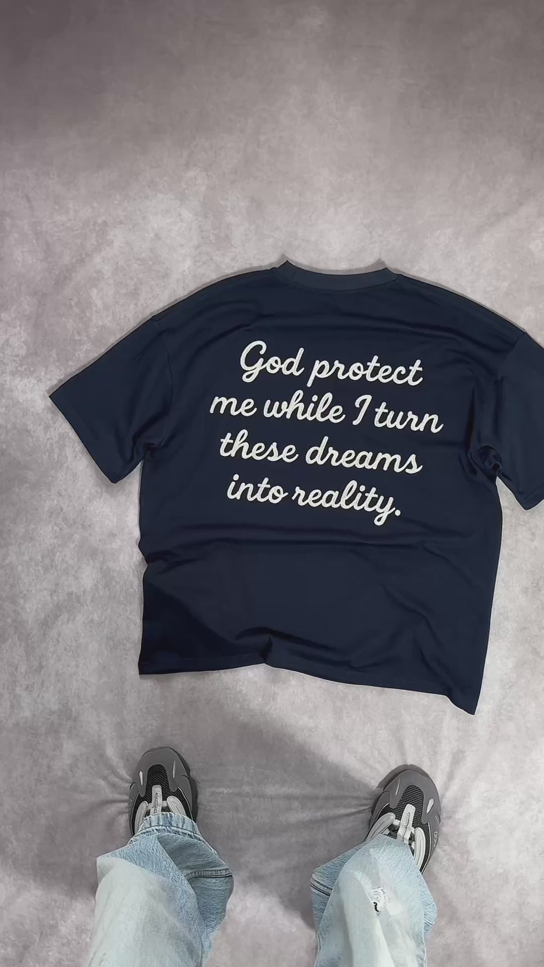 God protect me t-shirt video 