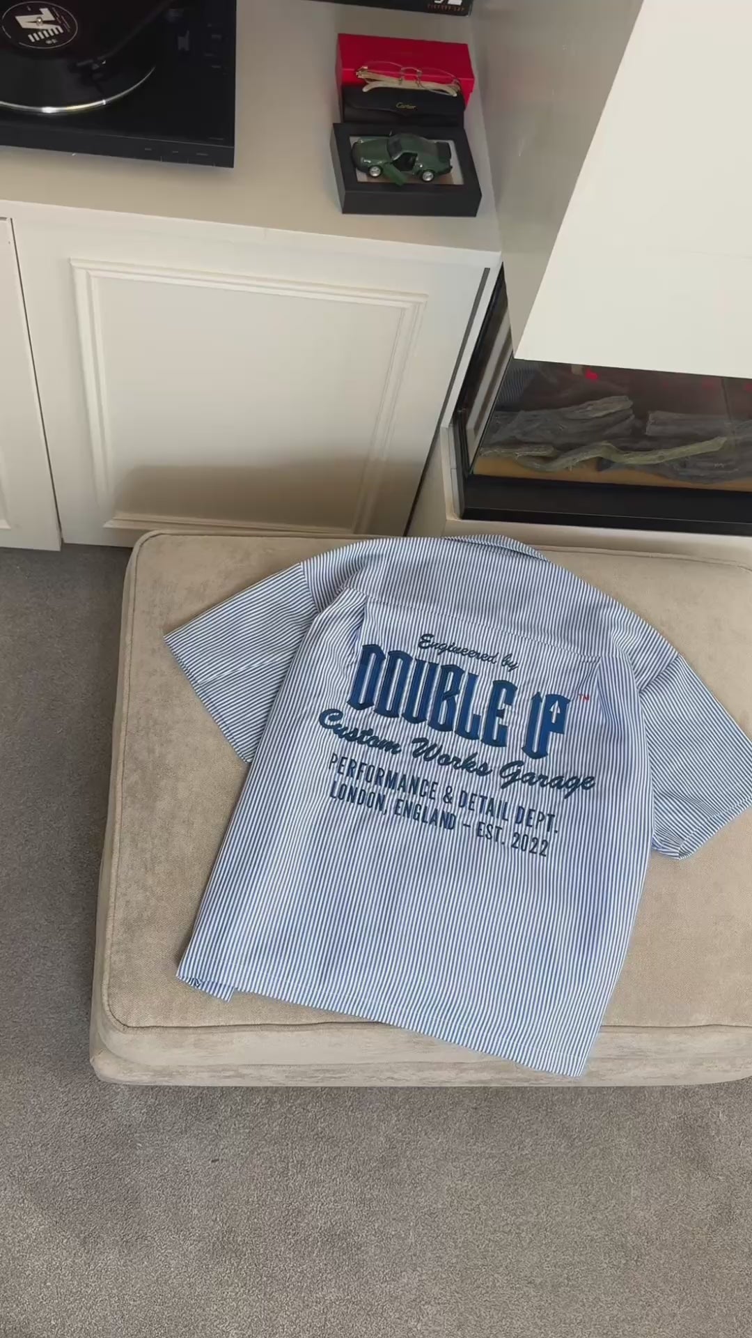 Custom works garage cropped shirt video