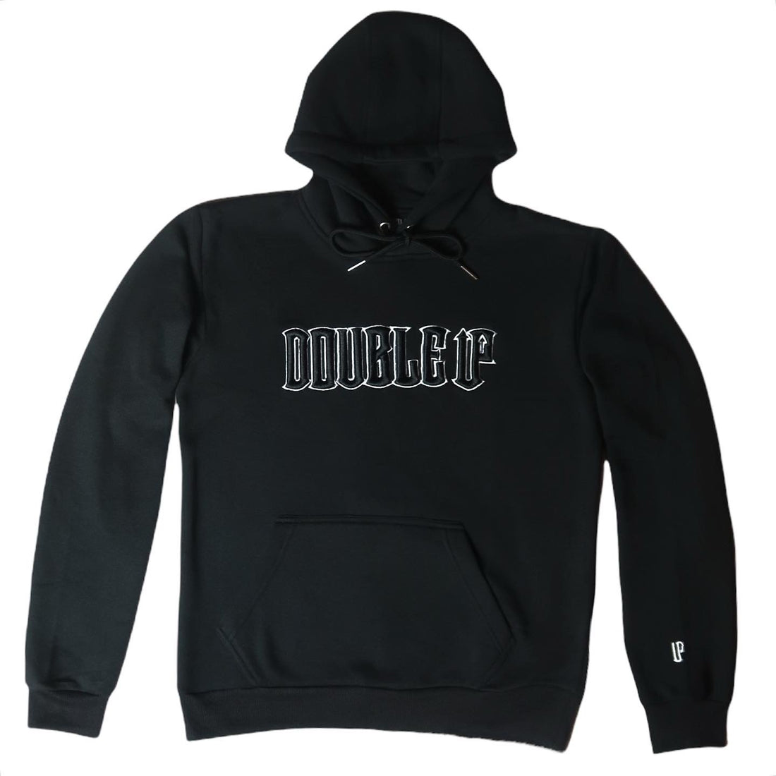 Double Up Hoodie - Black/White