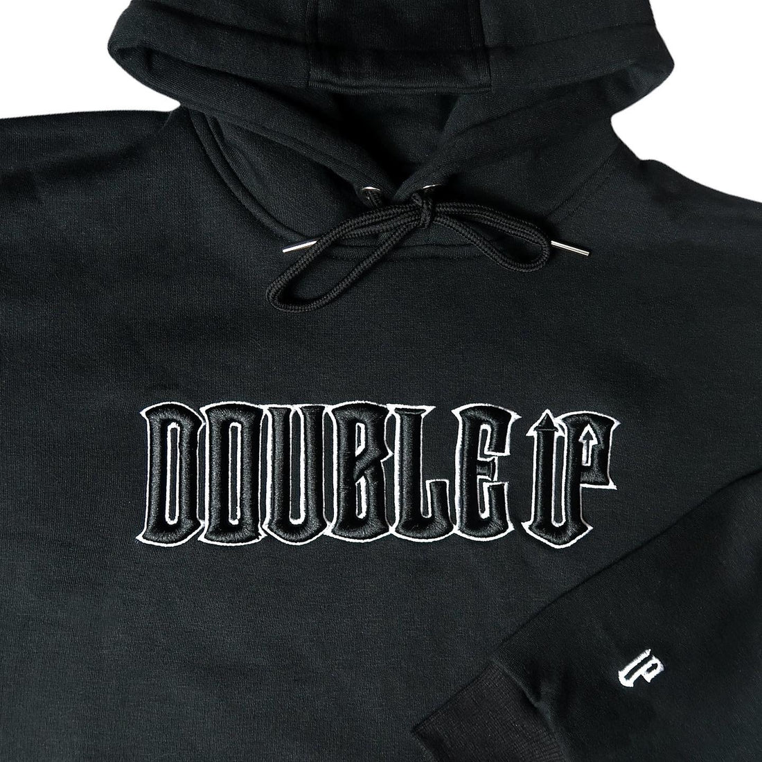 Double Up Hoodie - Black/White