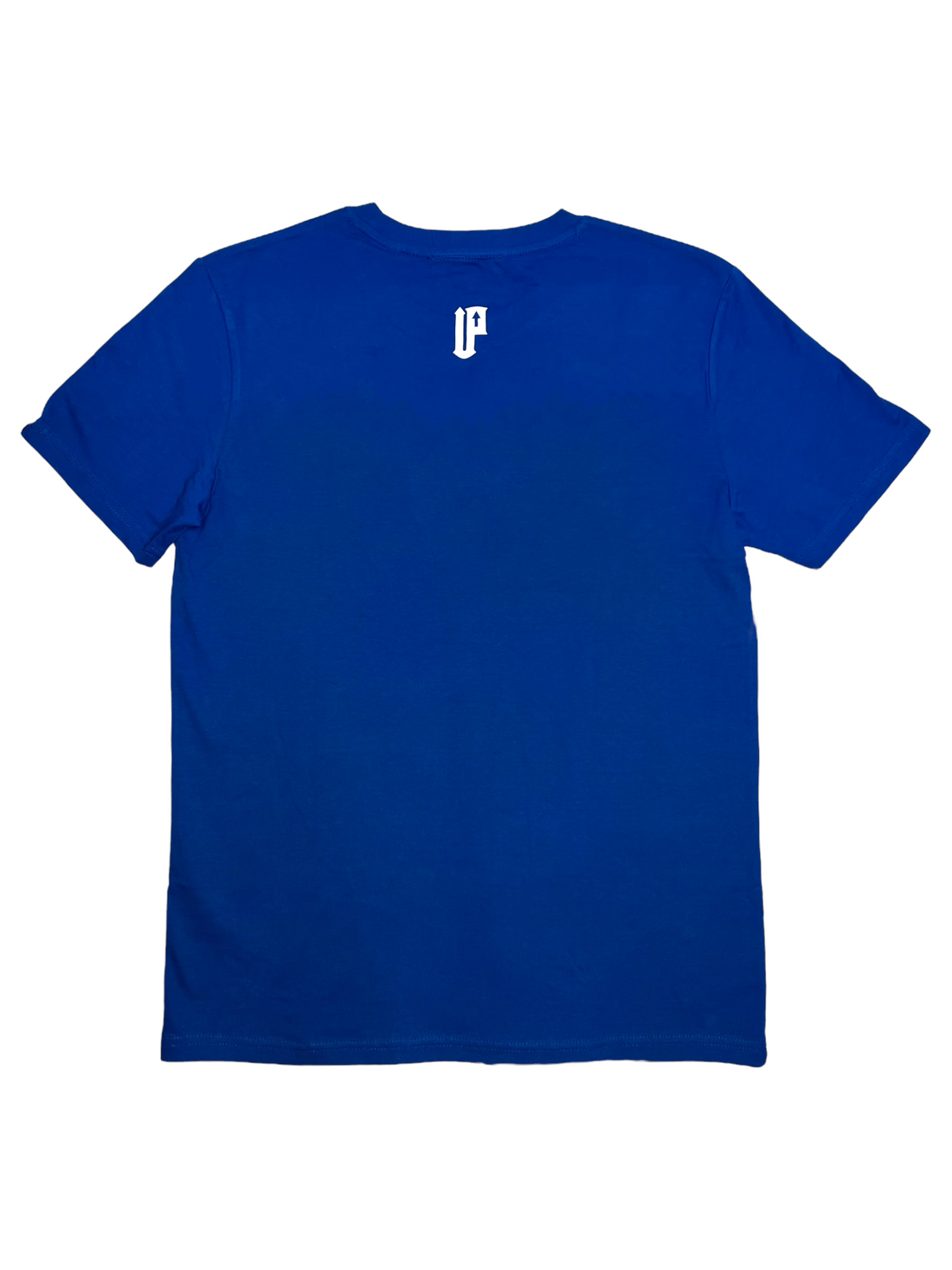 Double Up T-Shirt - Royal Blue/White
