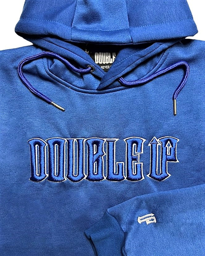 Double Up Hoodie - Royal Blue